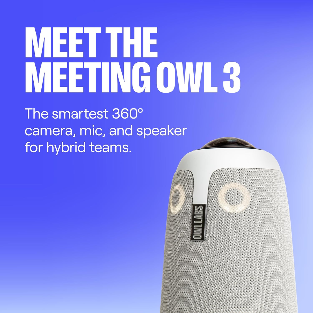 Meeting Owl Pro　MTW200 Amazon.com: MTW200-1000 Owl Pro 360 Degree 1080 Smart Video