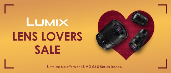 *Save on Selected Panasonic Lumix Lenses