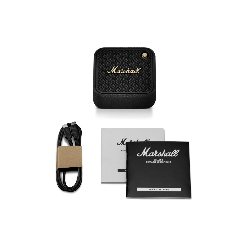 Marshall Willen II Speaker – Black & Brass | Videopro | VIDEOPRO