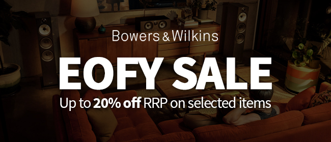 Save up to 20% off RRP on Selected Bowers & Wilkins 