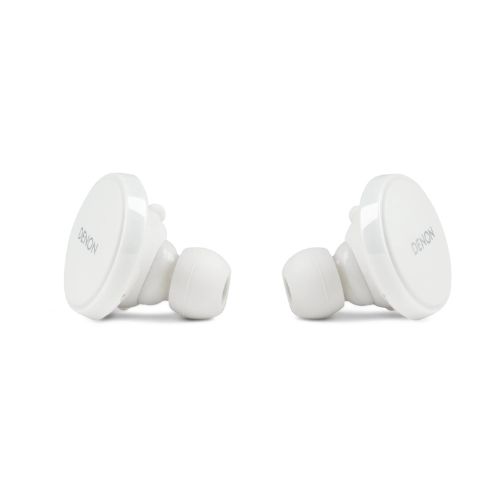 Denon Perl Pro Bluetooth Headphones - White | VIDEOPRO