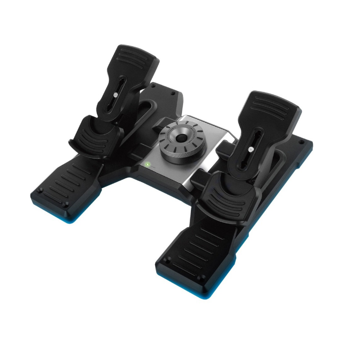 Logitech Saitek Pro Flight Gaming Pedal - Cable - USB - PC | VIDEOPRO