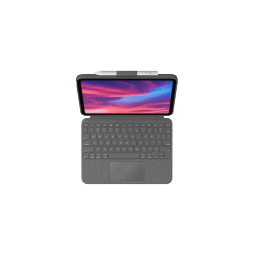 Logitech Combo Touch For iPad (Oxford Grey) | VIDEOPRO