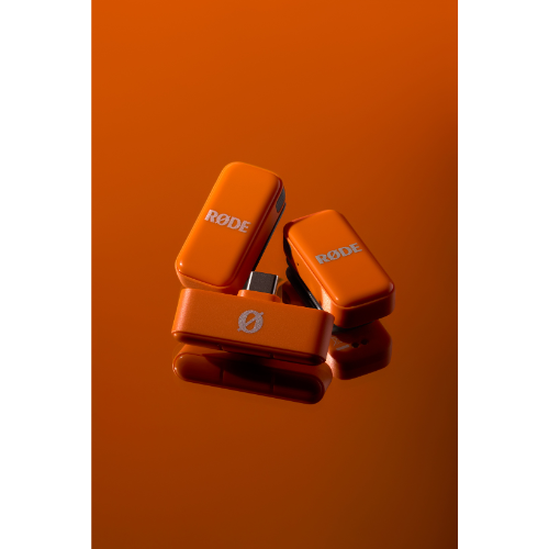 RØDE Wireless ME Orange – Compact Mic | Videopro | VIDEOPRO