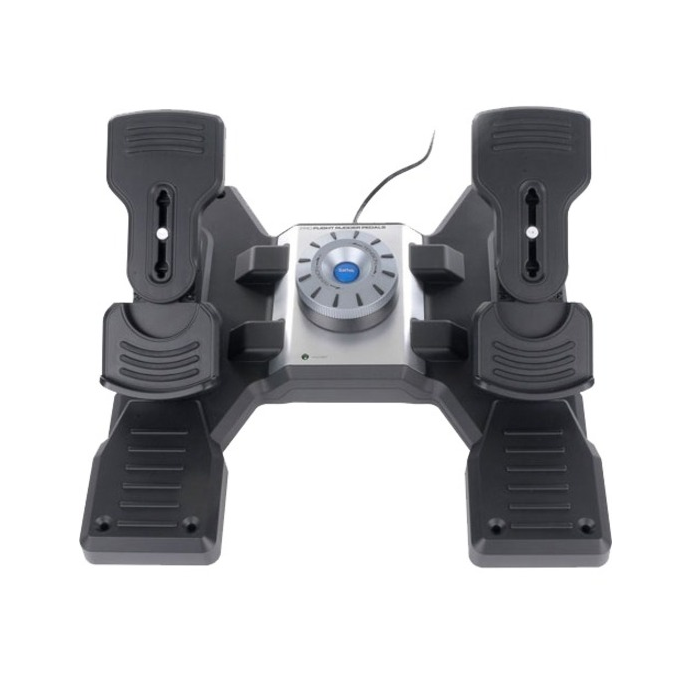 Logitech Saitek Pro Flight Gaming Pedal - Cable - USB - PC | VIDEOPRO