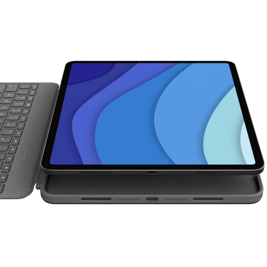 Logitech Combo Touch iPad Pro (5th & 6th Gen) Oxford Grey | VIDEOPRO