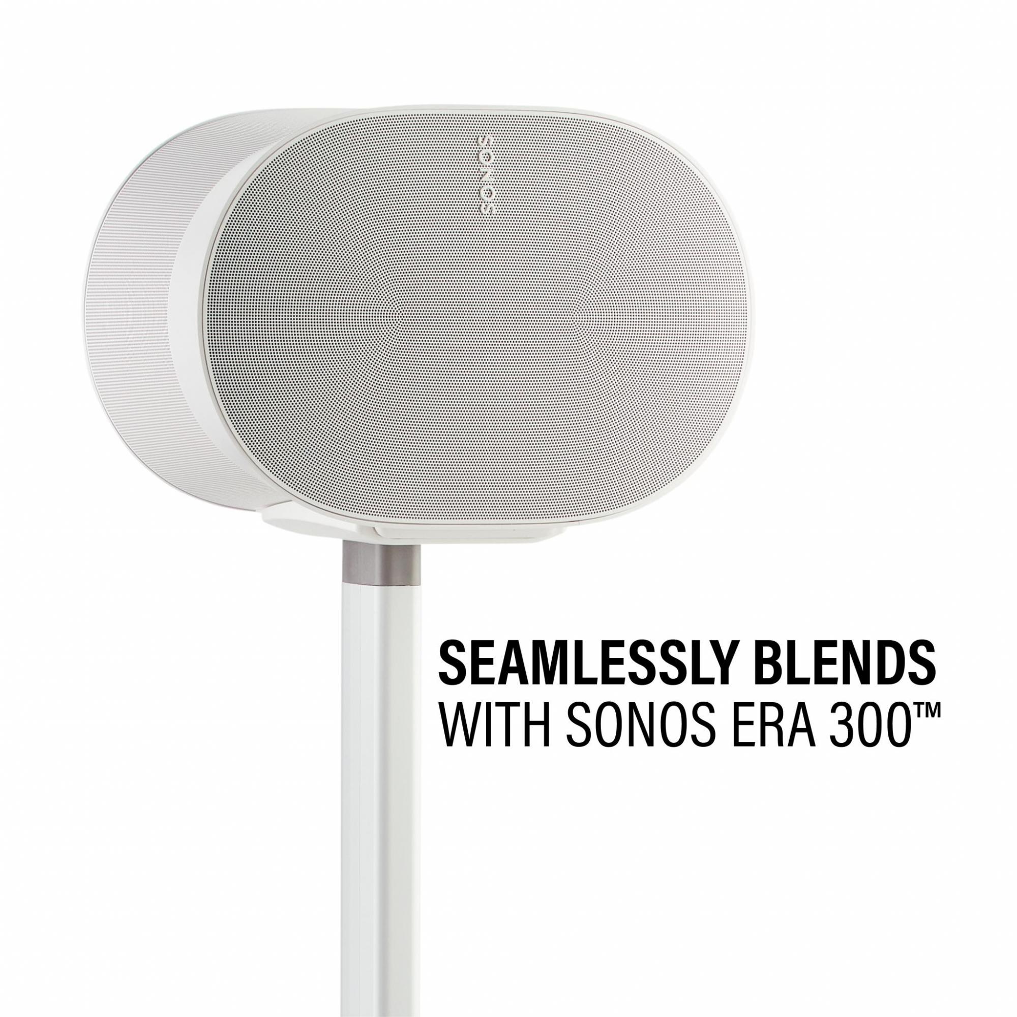 Sanus Speaker Stand for Sonos Era 300 (Each) (White) | VIDEOPRO