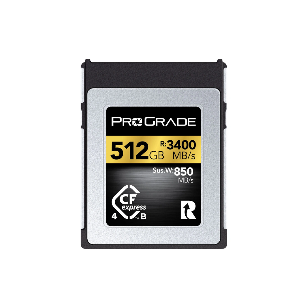 その他 ProGrade CFexpress B 512GB GOLD ProGrade Digital 512GB CFexpress 4.0 Type B Gold Memory Card