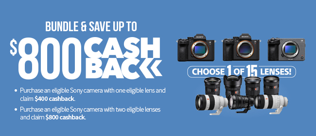 Redeem up to $800 Cashback**
