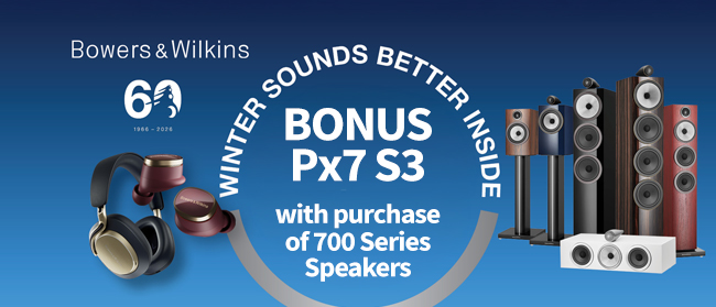 Bonus Px7 S3 headphones with purchase
