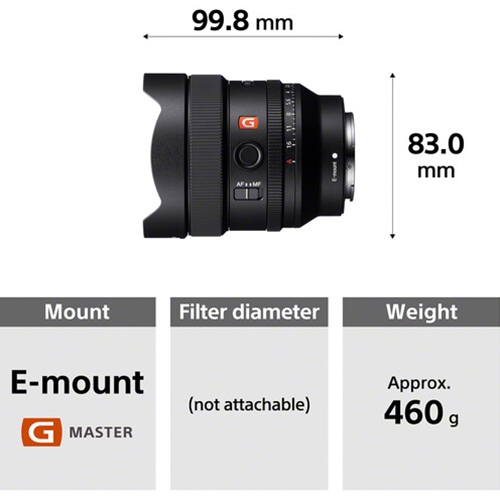 Sony SEL14F18GM FE 14mm F1.8 GM Lens | VIDEOPRO
